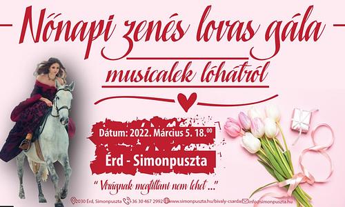 Nőnapi Zenés Lovas Gála
