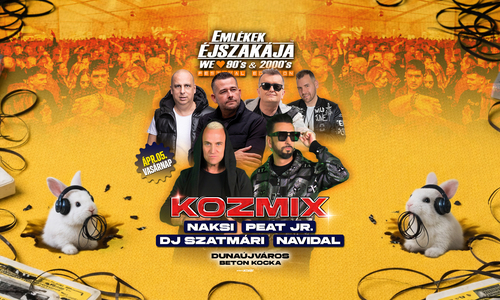 Emlékek Éjszakája™ // Dunaújváros (Fűtött partyaréna) // Ápr.05.