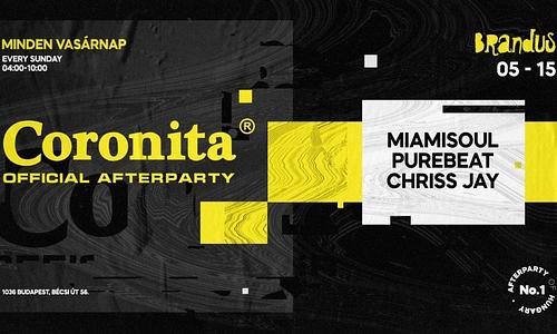 Coronita® Afterparty 2022/05/15 | VASÁRNAP 04:00-10:00