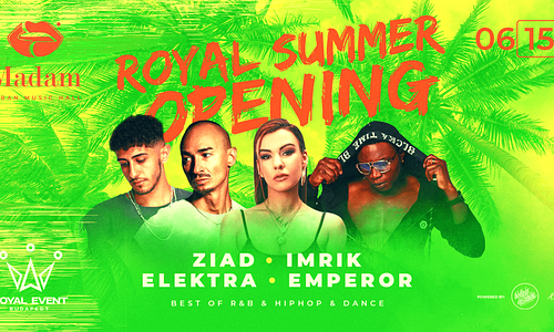 Royal Summer Opening 06.15. - Madam, Budapest