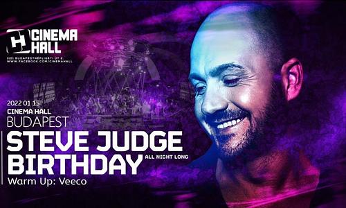 01.15 / Steve Judge Birthday All Night Long #CinemaHall