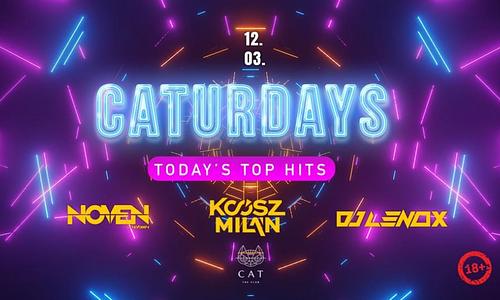 CAT presents: >CATURDAYS< 12.03. SZOMBAT