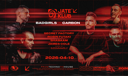 04-10 CARBON vs BADGIRLS Szeged JATE spec guest: Secret Factory