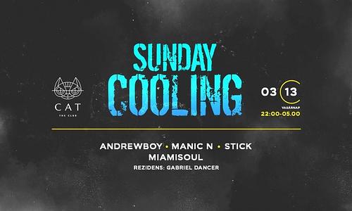 Sunday COOLING ❘ 03/13 (Vasárnap - MÁSNAP MUNKASZÜNETI NAP!) ❘ 22:00-05:00 ❘ CAT Budapest