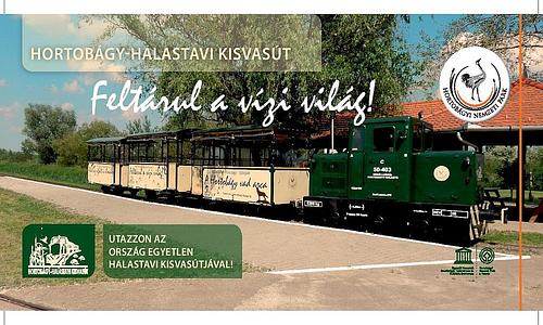 Hortobágy-Halastavi Kisvasút menettérti jegy